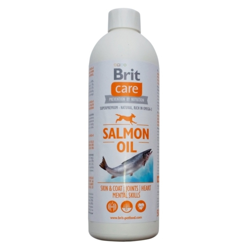 Brit Care Lososový Olej Pro Psy 500 ml