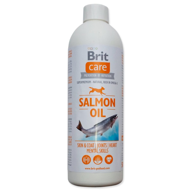Brit Care Lososový Olej Pro Psy 500 ml
