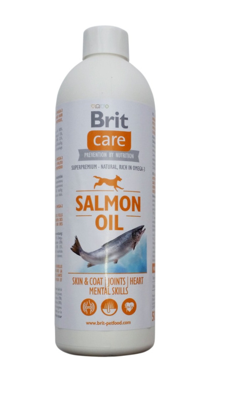 Brit Care Lososový Olej Pro Psy 500 ml