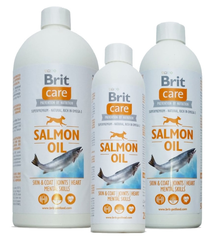 Brit Care Lososový Olej Pro Psy 500 ml