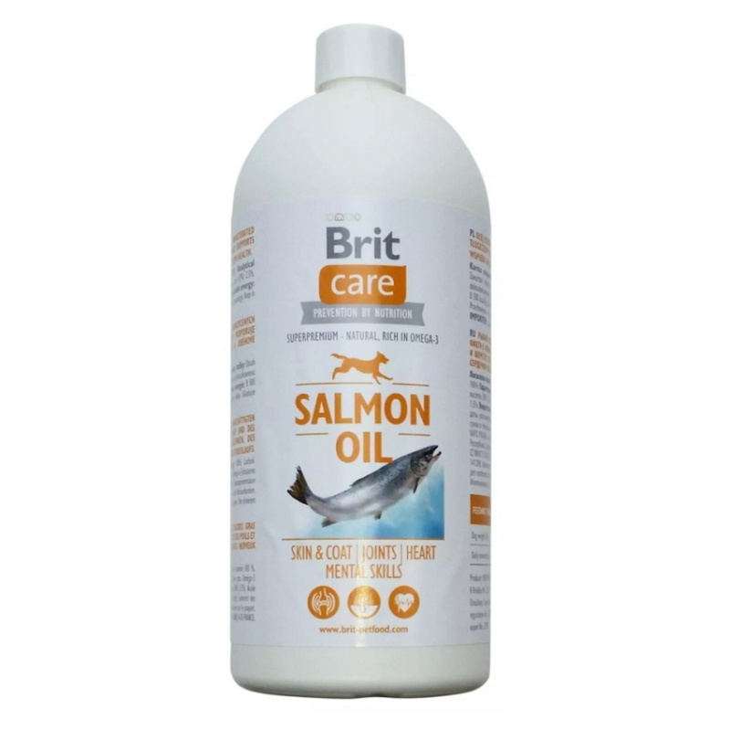 Brit Care Lososový Olej Pro Psy 1000 ml