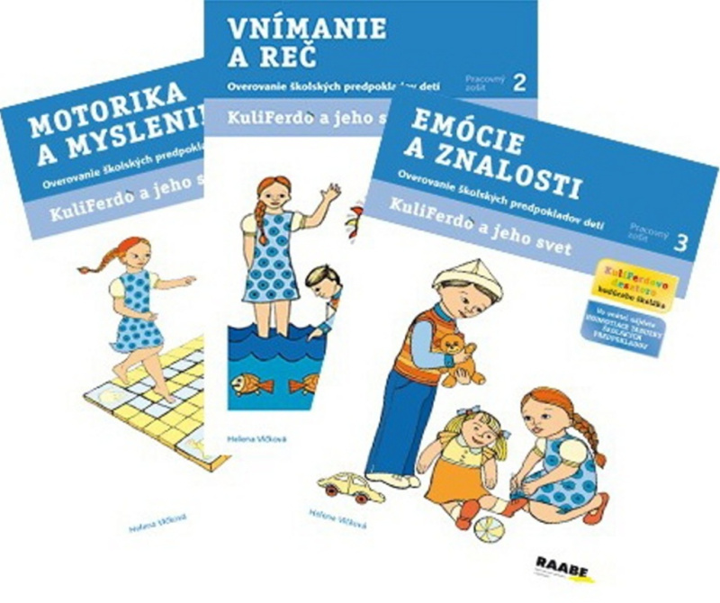 Kuliferdo - školská zrelosť (overovanie) (Súbor 3 pracovných zošitov) - kniha z kategorie Předškolní pedagogika