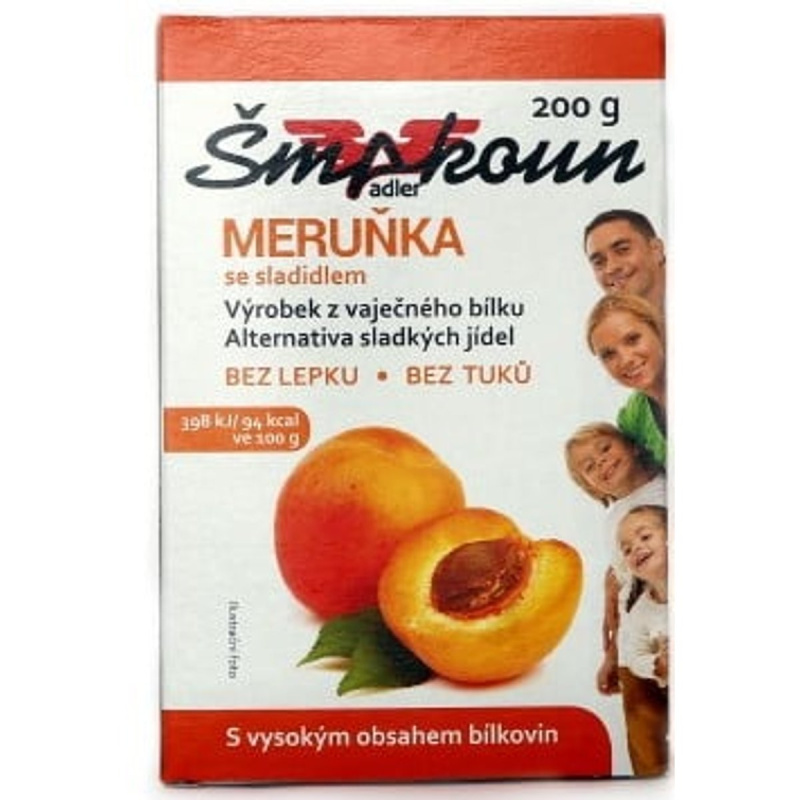Šmakoun s příchutí meruňka