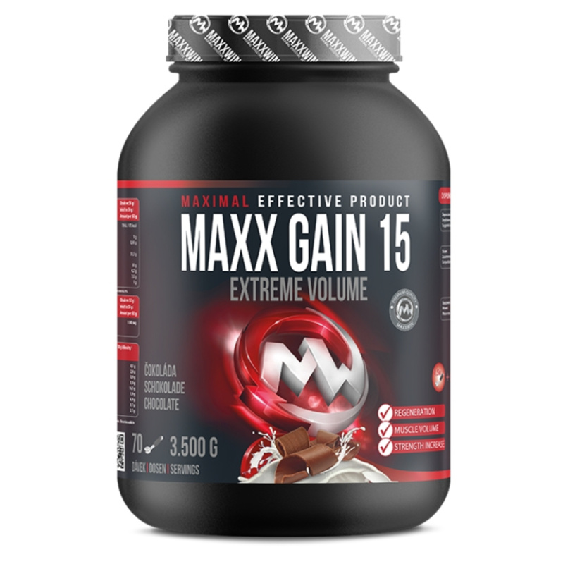 MAXXWIN Maxx Gain 15 3500g - čokoláda