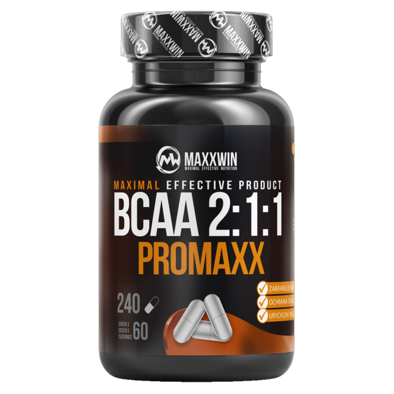MAXXWIN BCAA Promaxx 2:1:1 500 kapslí