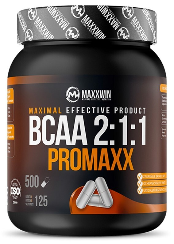 MAXXWIN BCAA Promaxx 2:1:1 500 kapslí