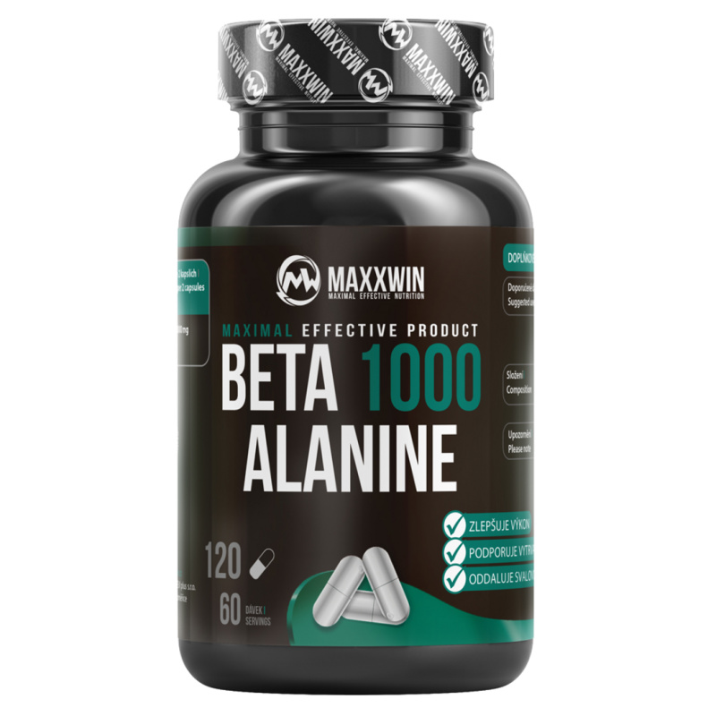 MAXXWIN Beta Alanine 1000 120 kapslí