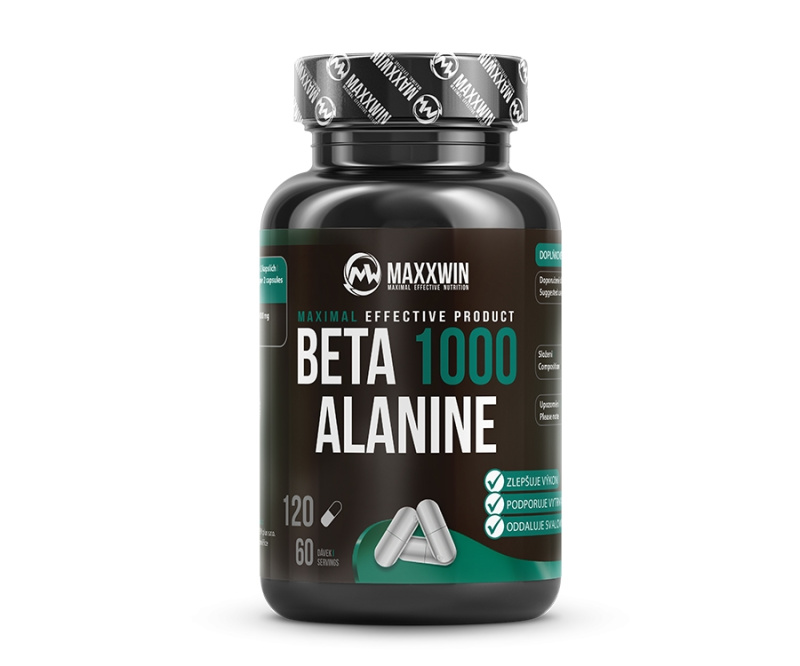 MAXXWIN Beta Alanine 1000 120 kapslí