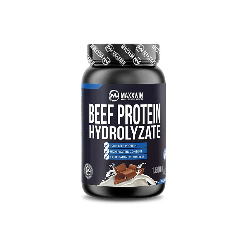 MAXXWIN Beef Protein Hydrolyzate 1500 g - čokoláda