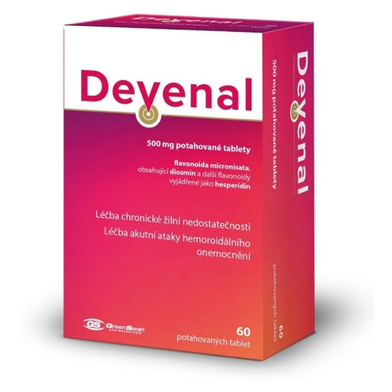 DEVENAL 500MG Potahovaná tableta 60