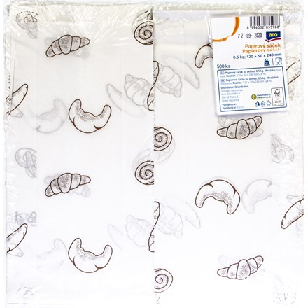 aro Sáčky 0,5 kg 120  50 x 240 mm papírové 500 ks