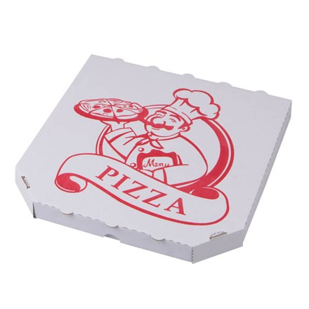 aro Krabice na pizzu 28 x 28 x 3 cm 50 ks