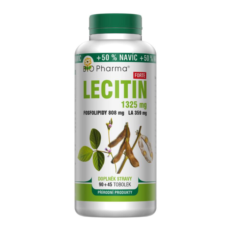 BIO PHARMA Lecitin Forte 1325 mg 90+45 tobolek