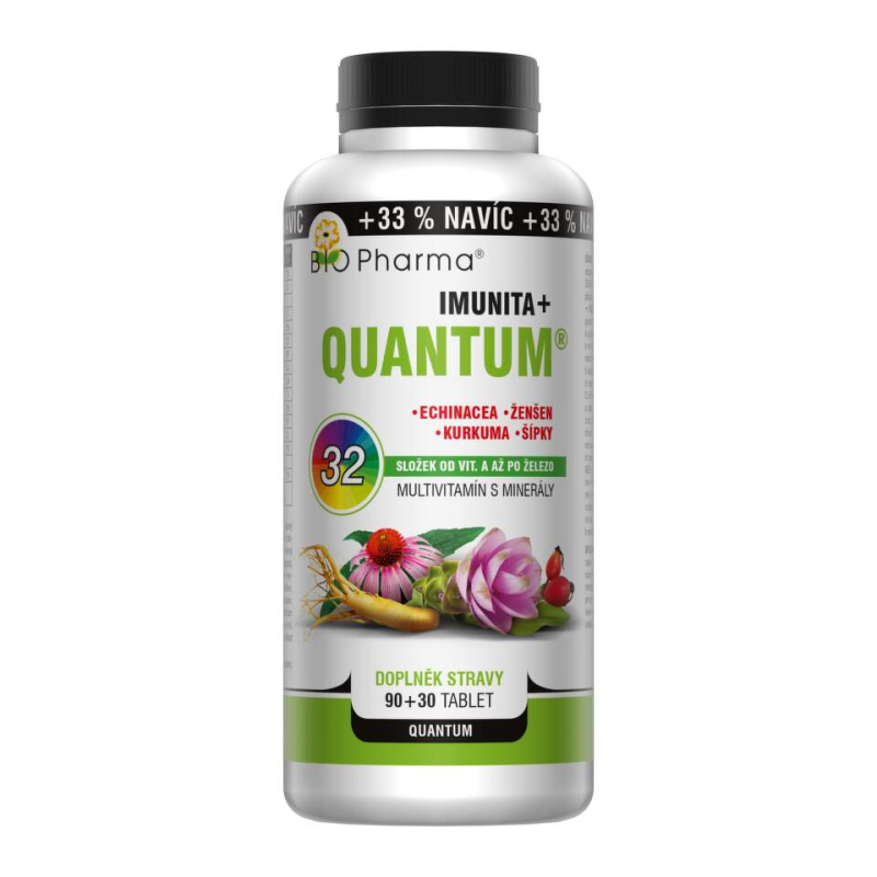 BIO PHARMA Quantum Imunita + 32 složek 90+30 tobolek