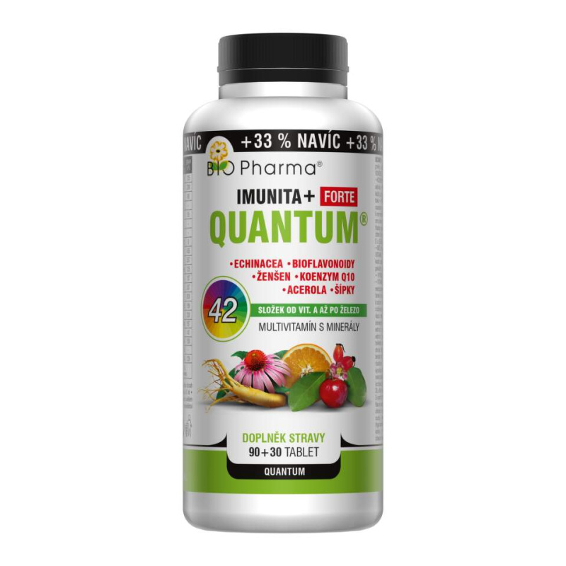 BIO PHARMA Quantum Imunita + forte 32 složek 90+30 tobolek