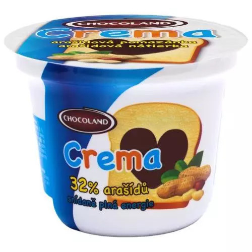 Crema pomazánka arašídová kelímek 250g