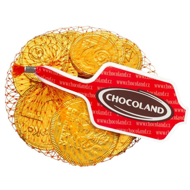 Chocoland Mince CZ v síťce mléčná čokoláda