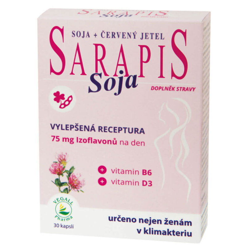 VEGALL Sarapis Soja, 30kapslí