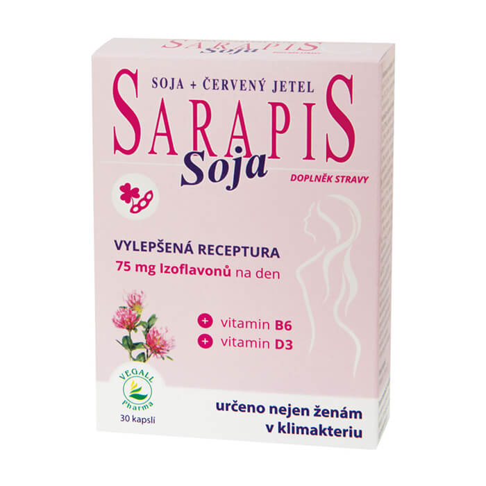 VEGALL Sarapis Soja, 30kapslí