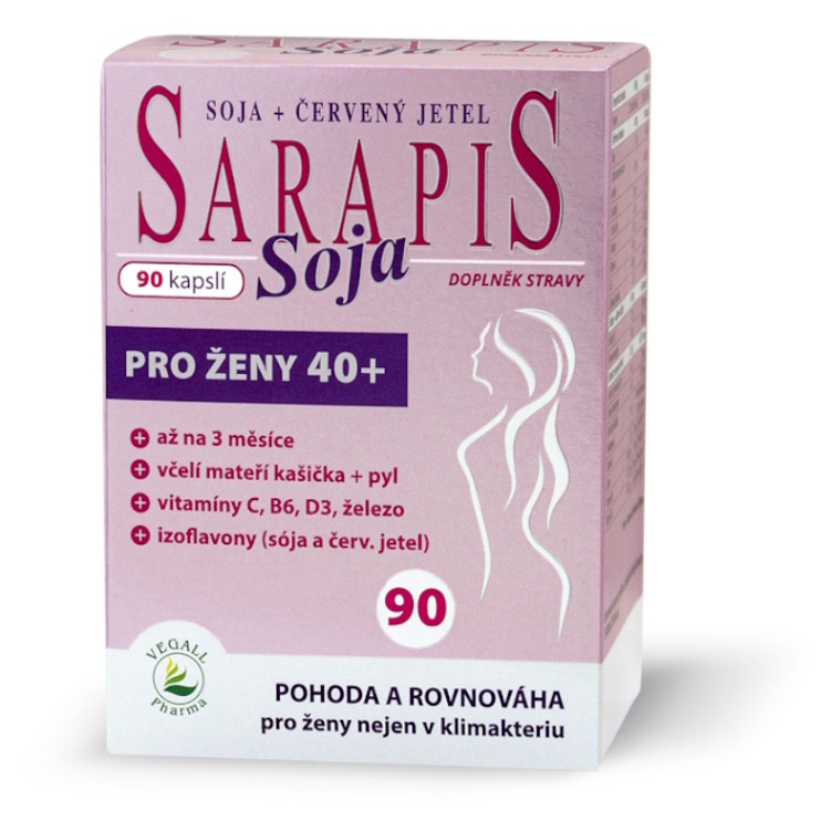 VEGALL Sarapis Soja, 90kapslí