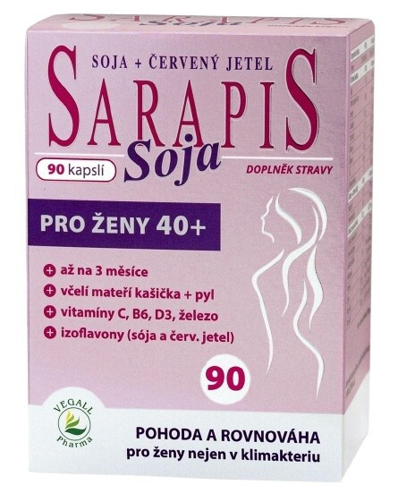 VEGALL Sarapis Soja, 90kapslí