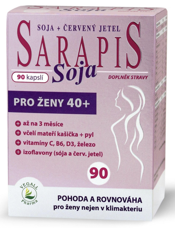 VEGALL Sarapis Soja, 90kapslí