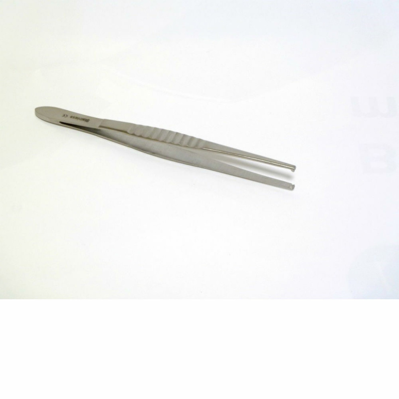 ZSZ Pinzeta chirurgická 1 x 2 zoubky 14 cm