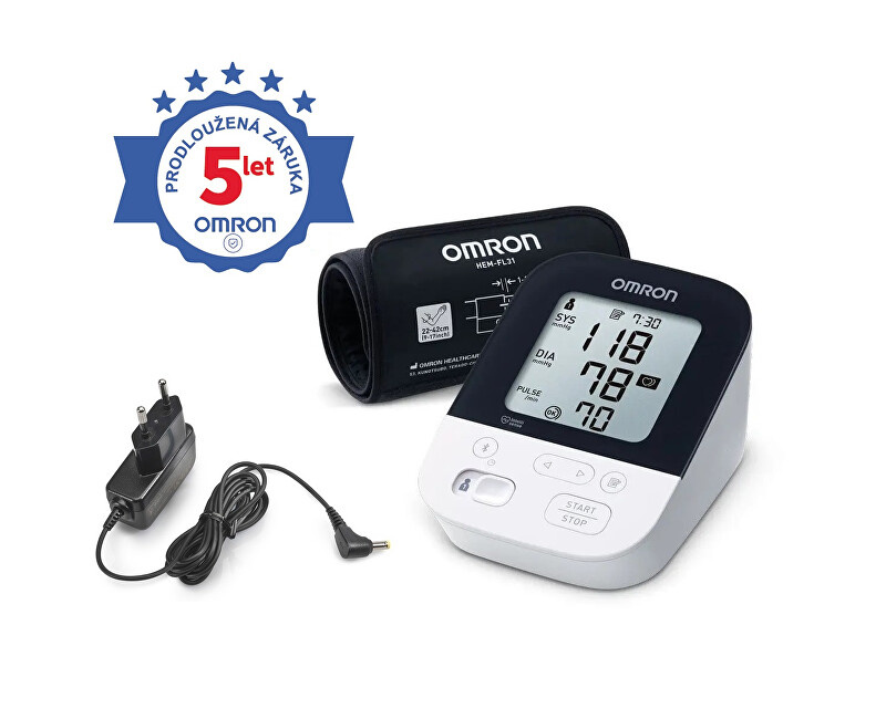 OMRON M4 INTELLI IT Tonometr + adaptér