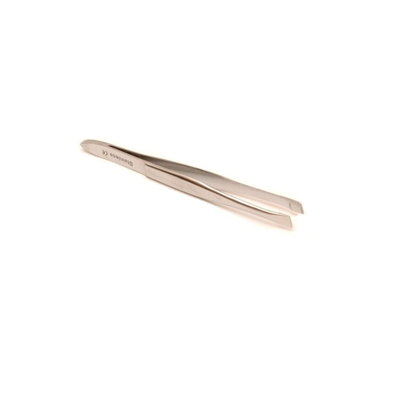 Pinzeta kosmetická zkosená 90mm SI-14