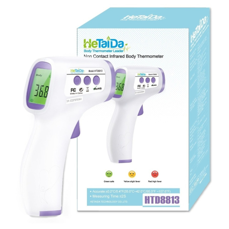 Bezkontaktní teploměr Hetaida HTD8813
