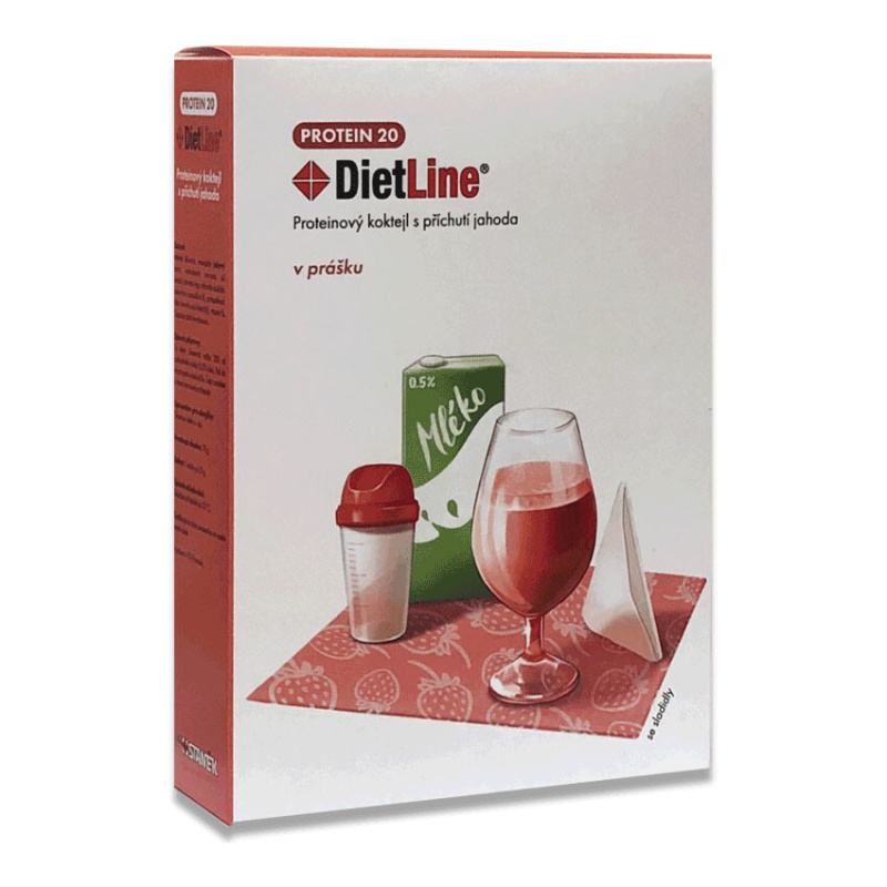DR.STANĚK Dietline protein 20kokteil 75 g