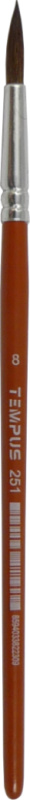 Tempus Štětec kulatý lak 8