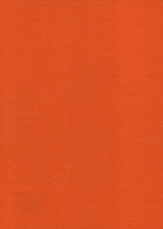 Dekorační filc A4 - oranžový (1 ks)
