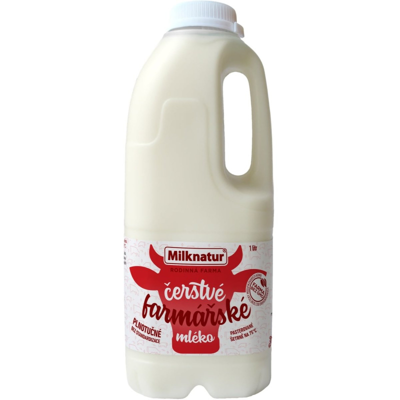 Milknatur Čerstvé mléko z farmy nehomogenizované min. 3,8 %