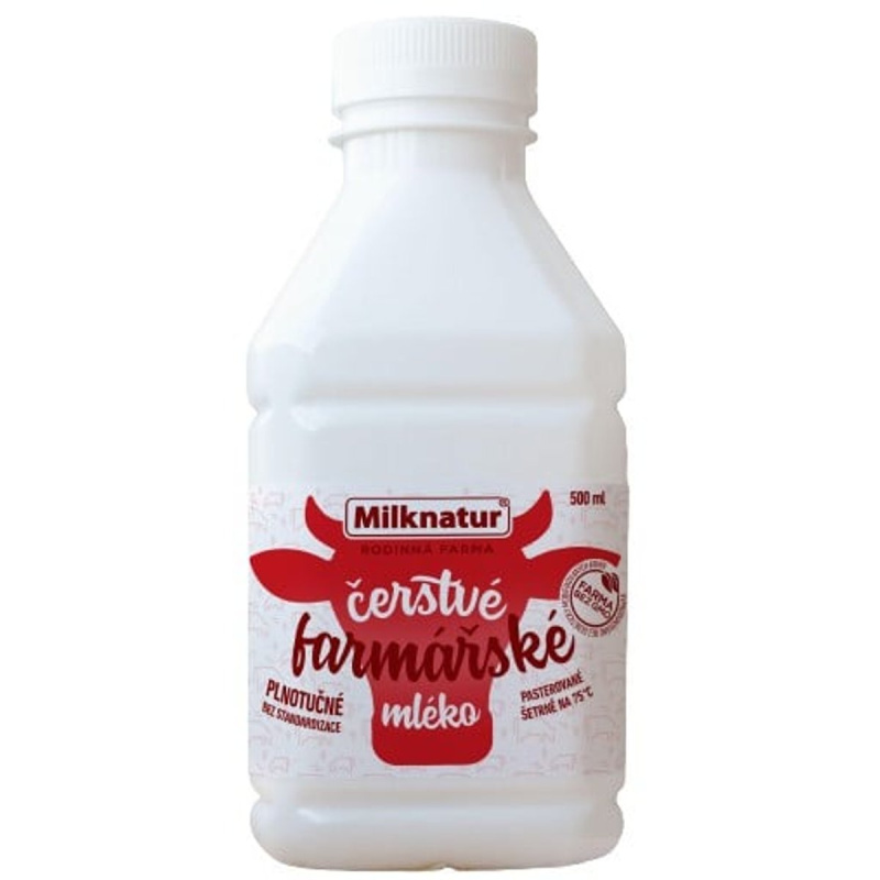 Milknatur Čerstvé mléko z farmy nehomogenizované min. 3,8 %