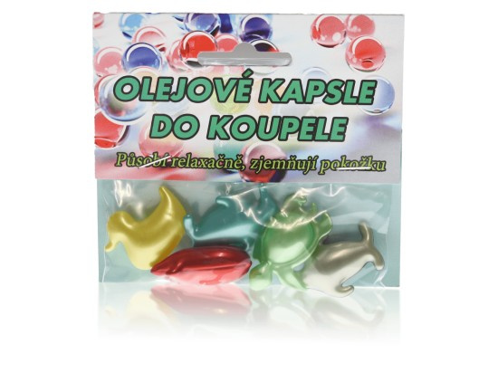 Atlantic olejové kapsle do koupele Zvířátka 5 ks
