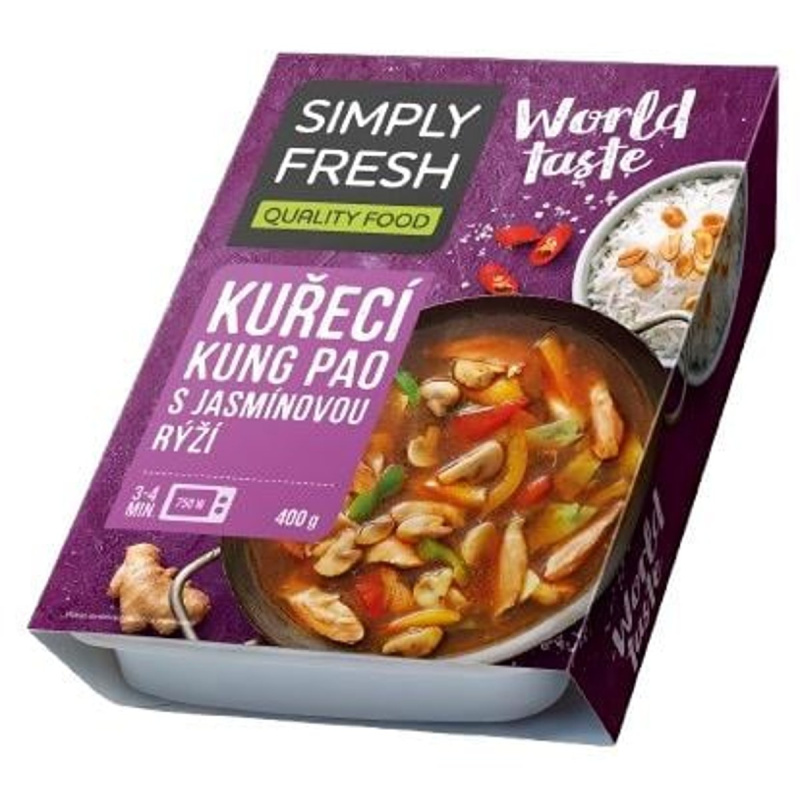 Simply Fresh Kuřecí kung pao s jasmínovou rýží