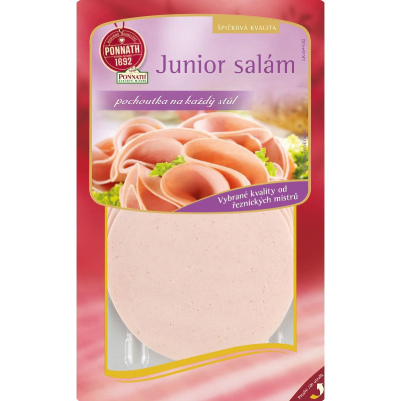 Ponnath Junior salám krájený