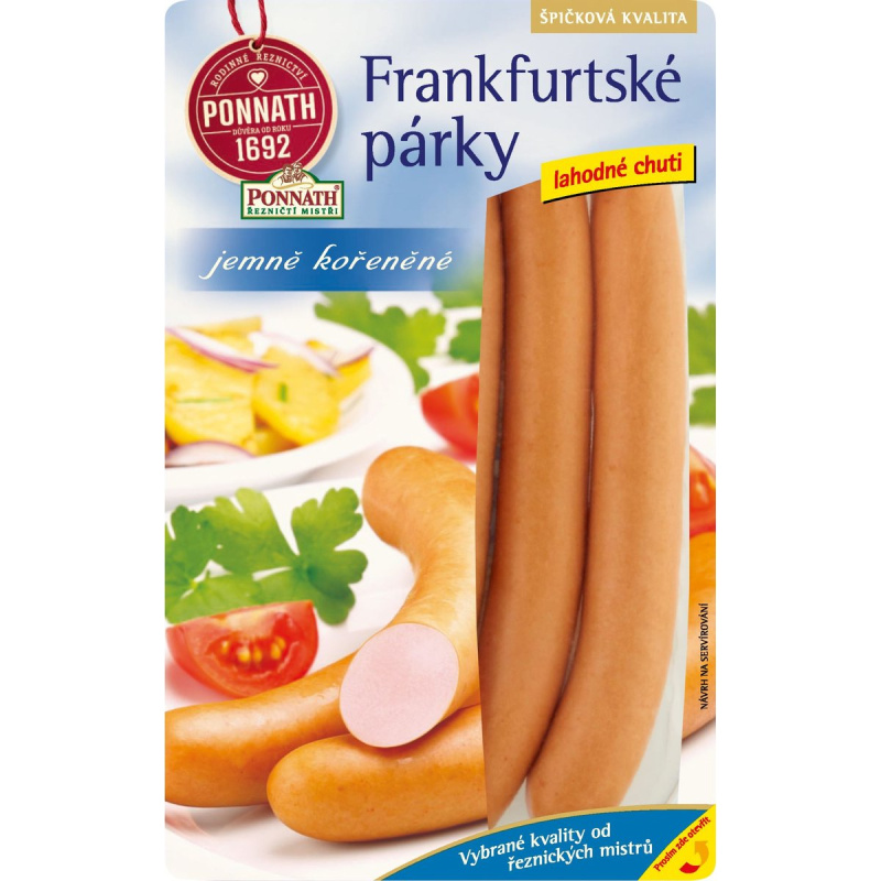 Ponnath Frankfurtské párky