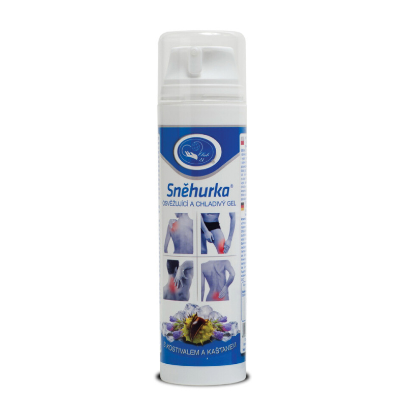 SNĚHURKA Chladivý gel s kostivalem a kaštanem 200 ml