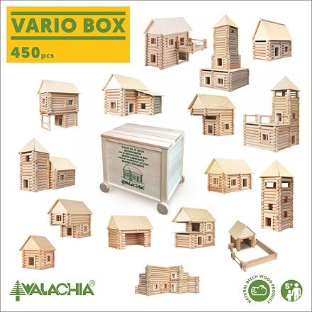 Vario Box stavebnice 450 dílků Walachia