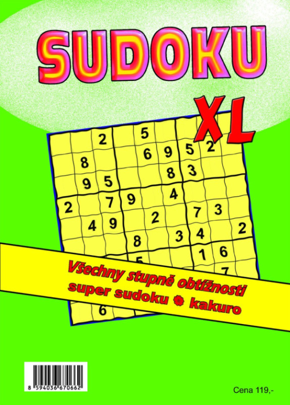 Sudoku XL - kniha z kategorie Křížovky