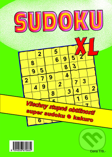 Sudoku XL - kniha z kategorie Křížovky