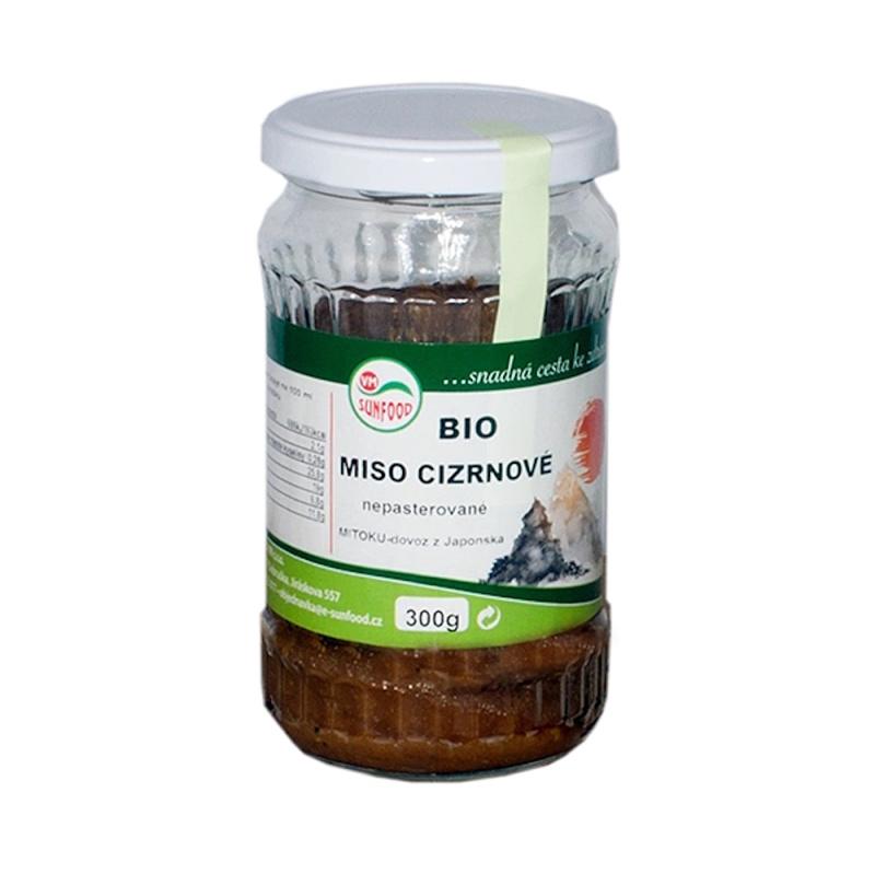 SUNFOOD Miso cizrnové BIO 300 g