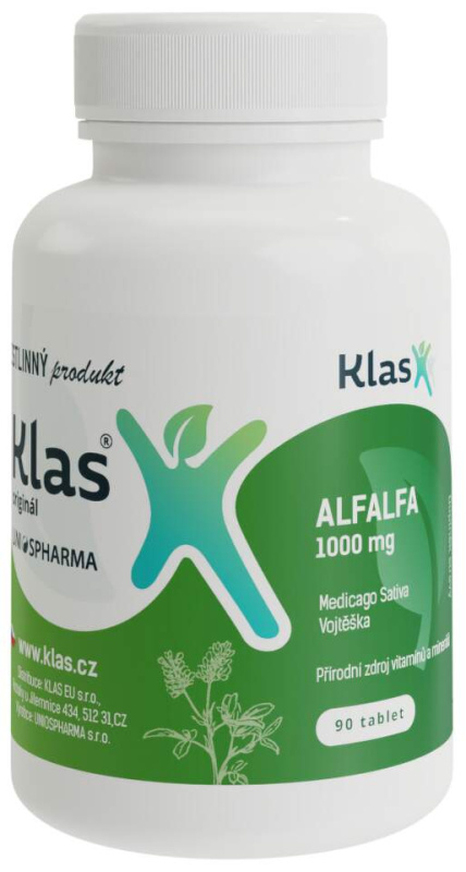 Klas Alfalfa 1000 mg 90 tablet