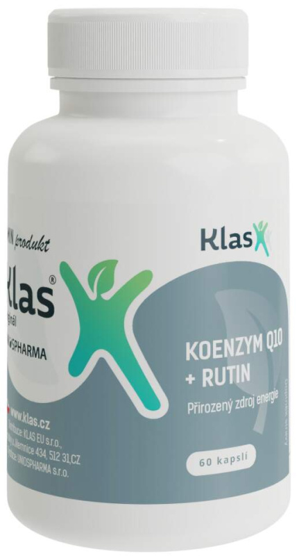 Klas Koenzym Q10 + rutin 60 kapslí