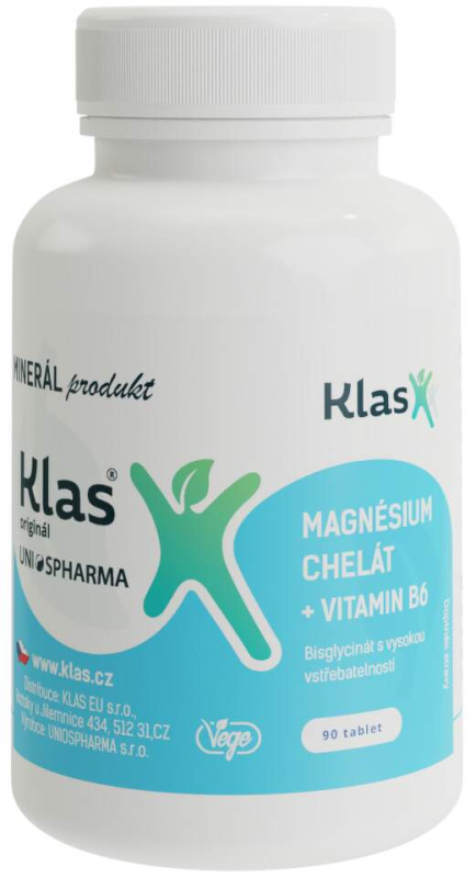 Klas Magnésium chelát 90 tablet