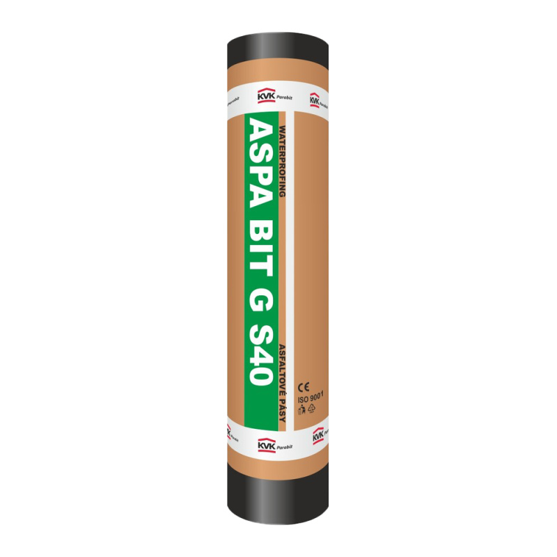 Asfaltový pás hydroizolační ASPA BIT G S40 (7,5 m2/role)