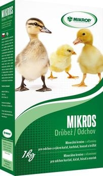 Mikros Drůbež s vitamíny plv krabička 1 kg