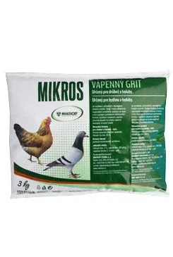 Mikrop ČEBÍN a.s. Mikros VPC vápenný grit plv 3kg